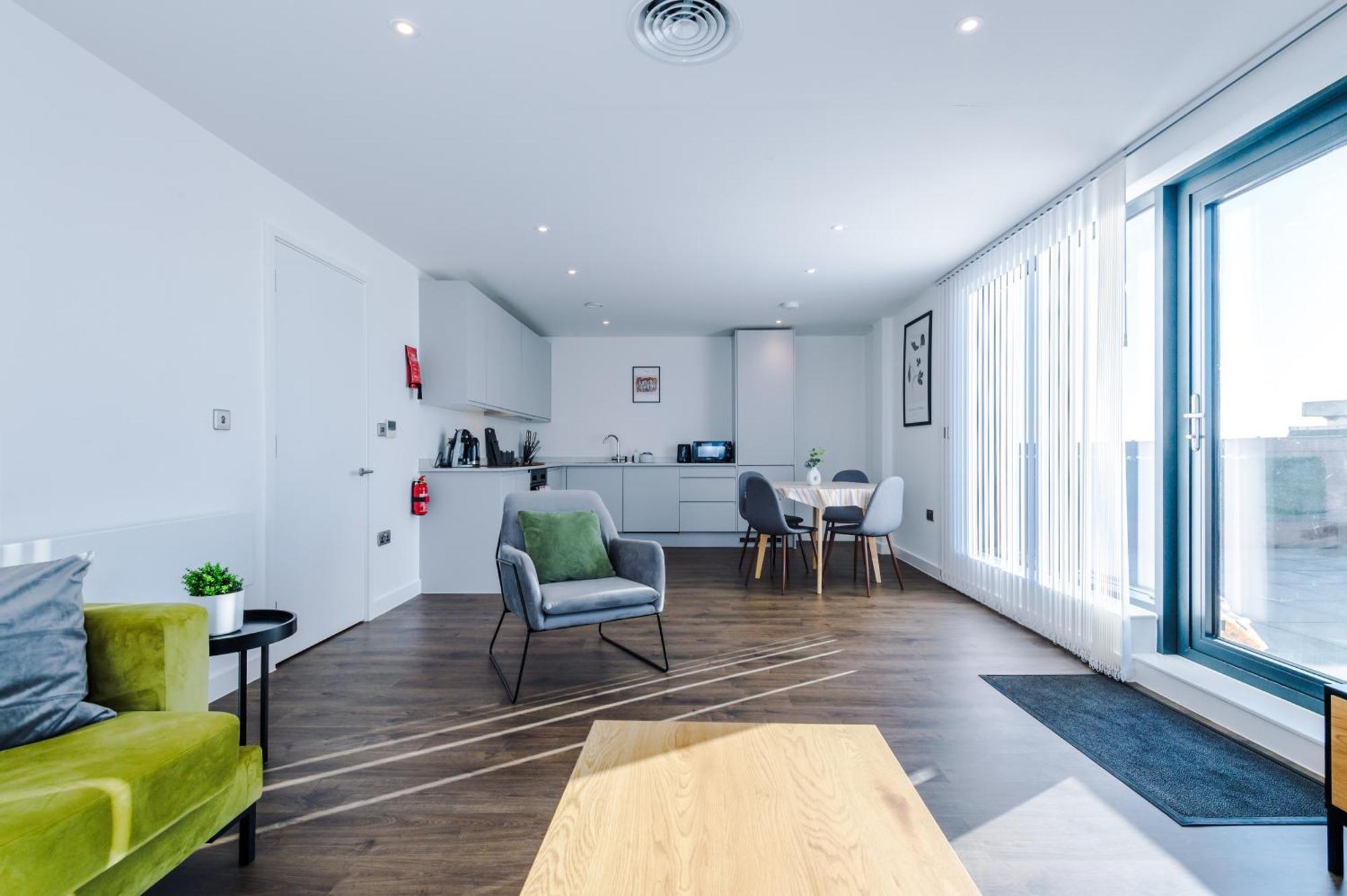 Hilltop Serviced - Salford Quays Appartement *